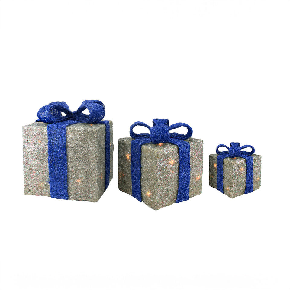 Blue & Silver Gift Trio