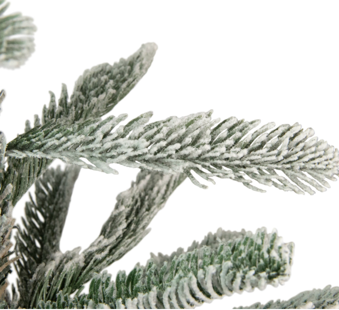 Nordmann Fir Flocked Lifelike Tree