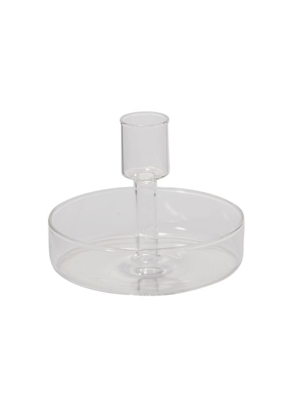 Glass Candle Holder