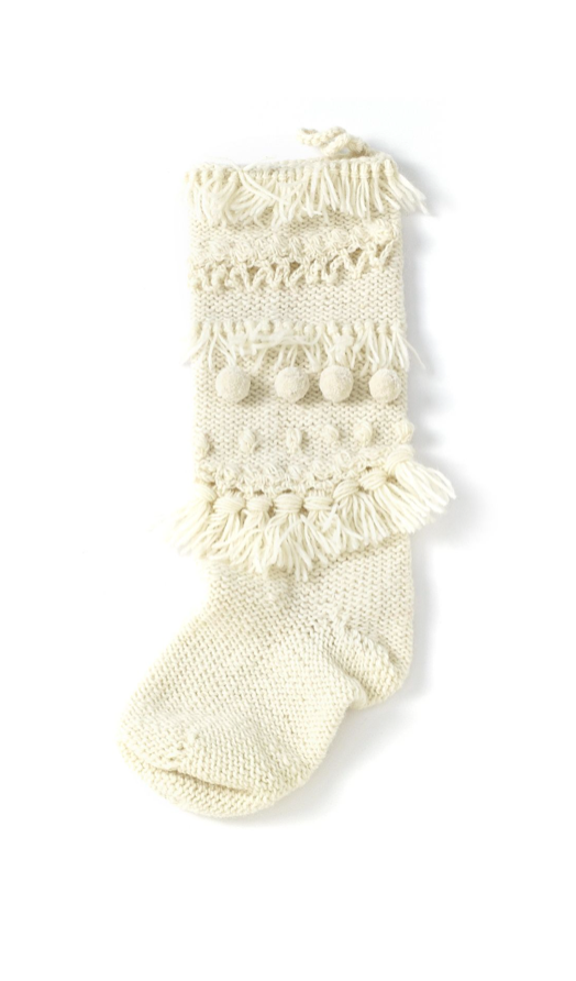 Pom & Tassel Stocking