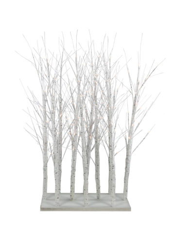 LED Birch Cluster