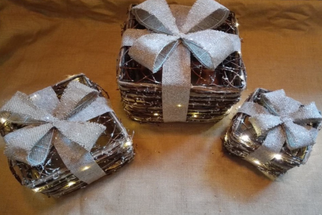 Rattan Gift Trio