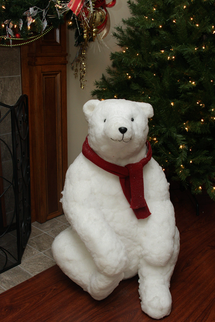 Sitting Polar Bear