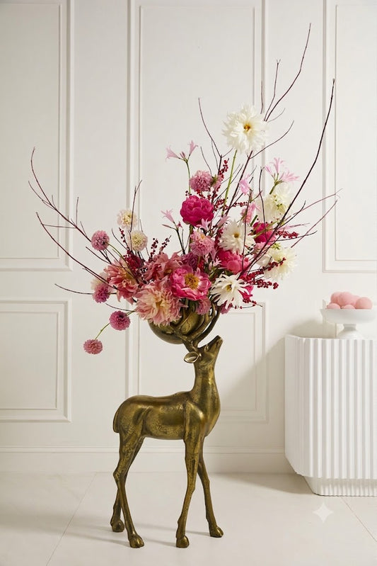 Accent Decor Standing Deer Bowl