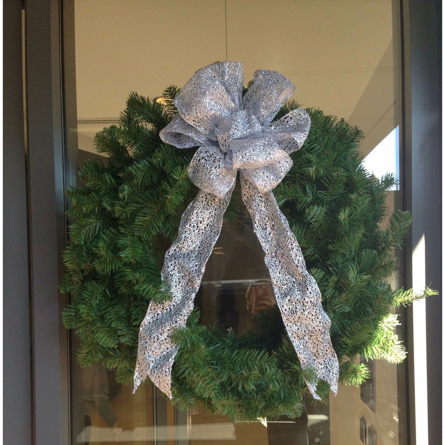 Lifelike Wreaths with Bow