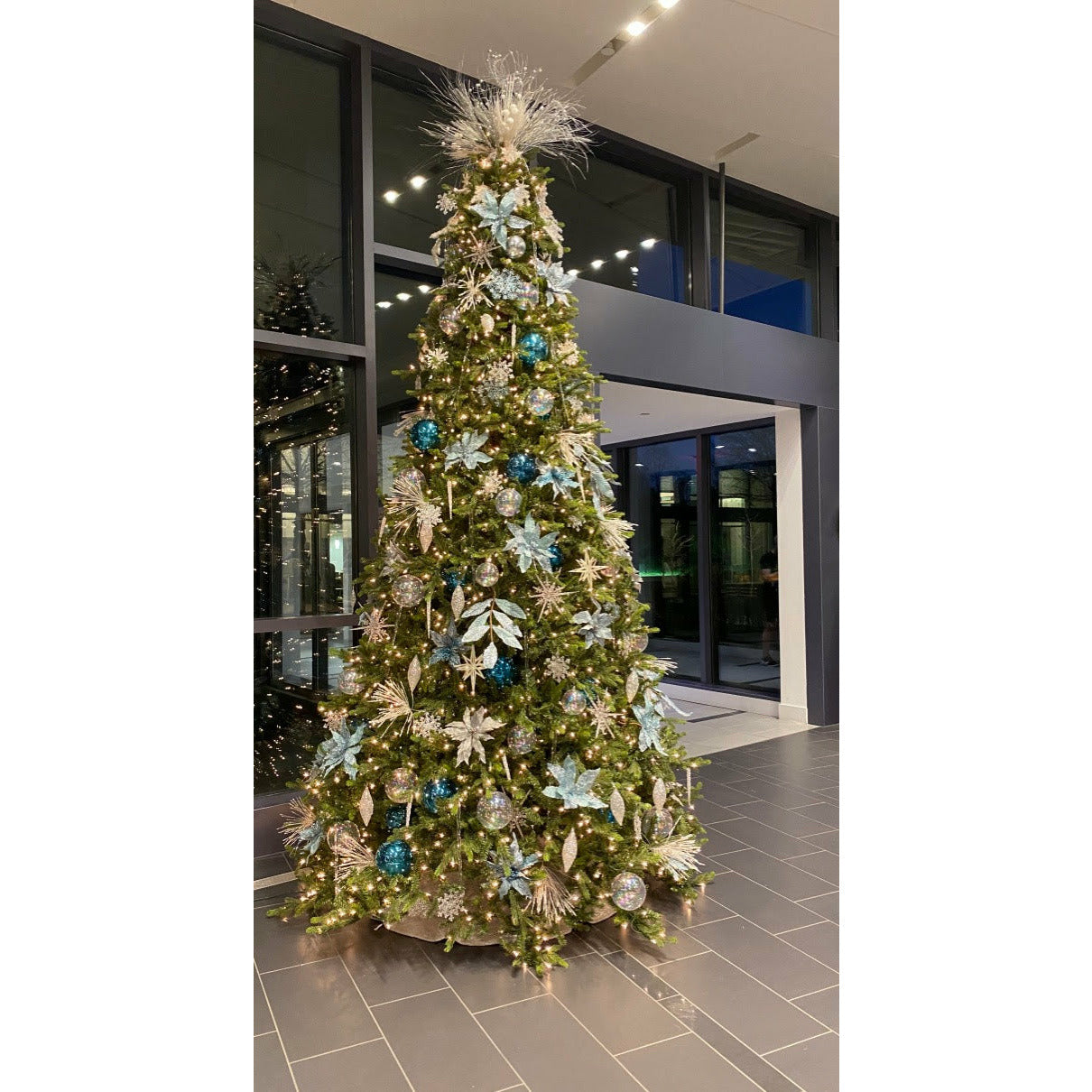 Lifelike Trees with White Lights