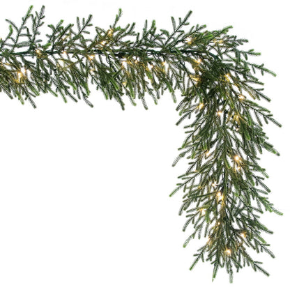 Norfolk Pine Real-Touch Designer Garland