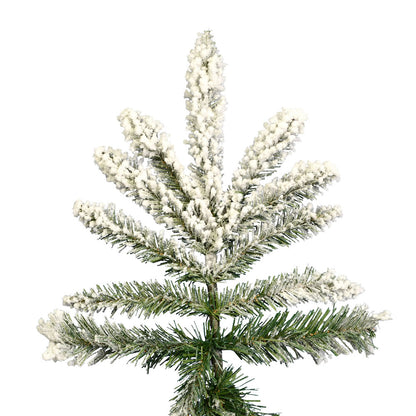 Flocked Utica Fir Tree