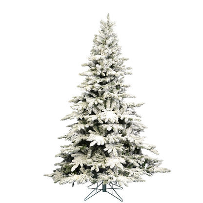Flocked Utica Fir Tree