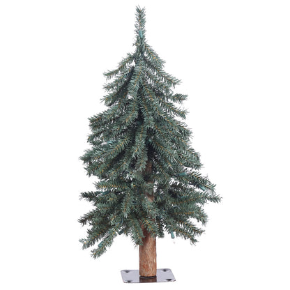 Natural Bark Rustic Alpine Artificial Tree