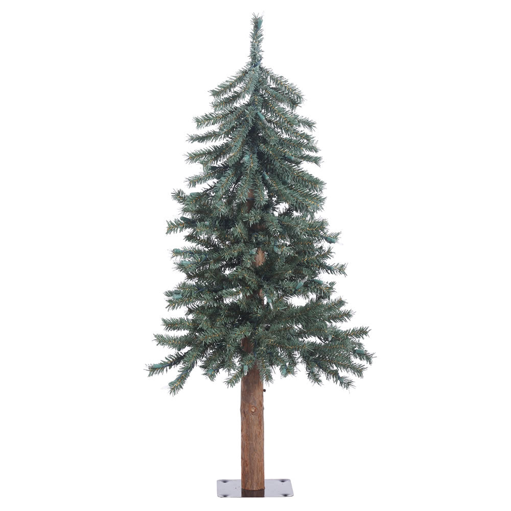 Natural Bark Rustic Alpine Artificial Tree