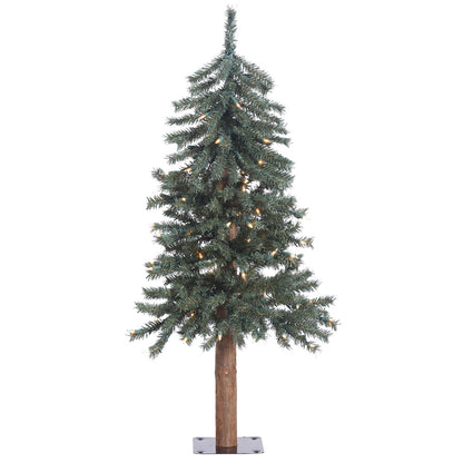 Natural Bark Rustic Alpine Artificial Tree