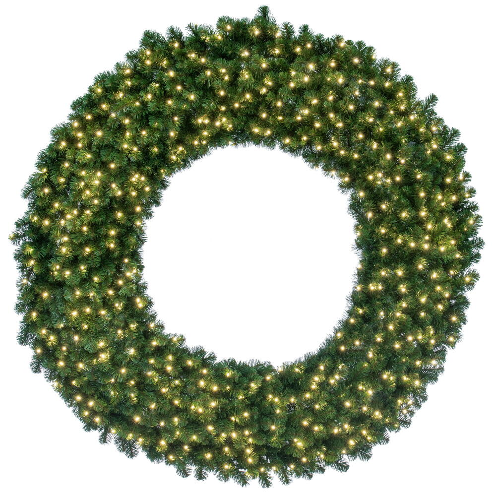 Grand Teton Pine Commercial Artificial Wreath