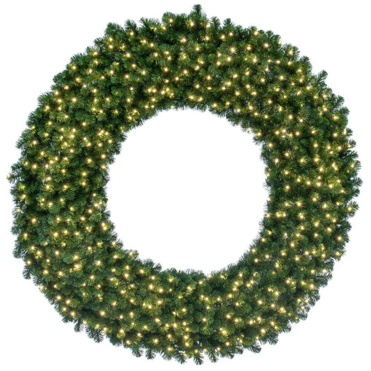 Grand Teton Pine Commercial Artificial Wreath