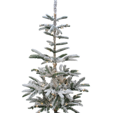 Nordmann Fir Flocked Lifelike Tree