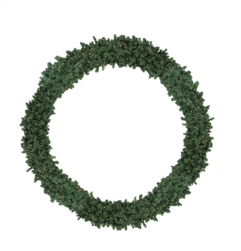 Lifelike High Sierra Pine Wreath