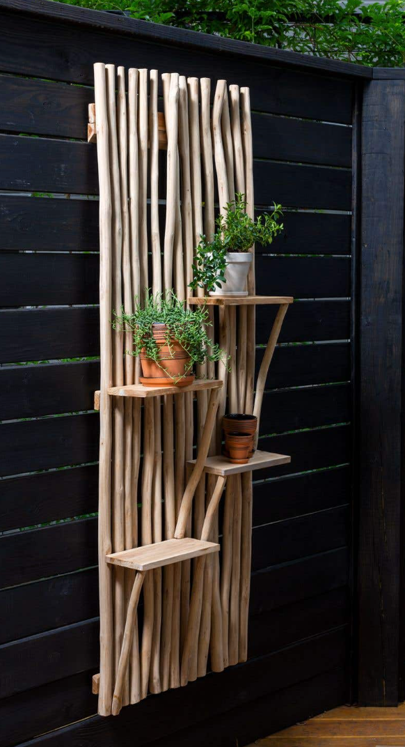Wooden Plant Wall