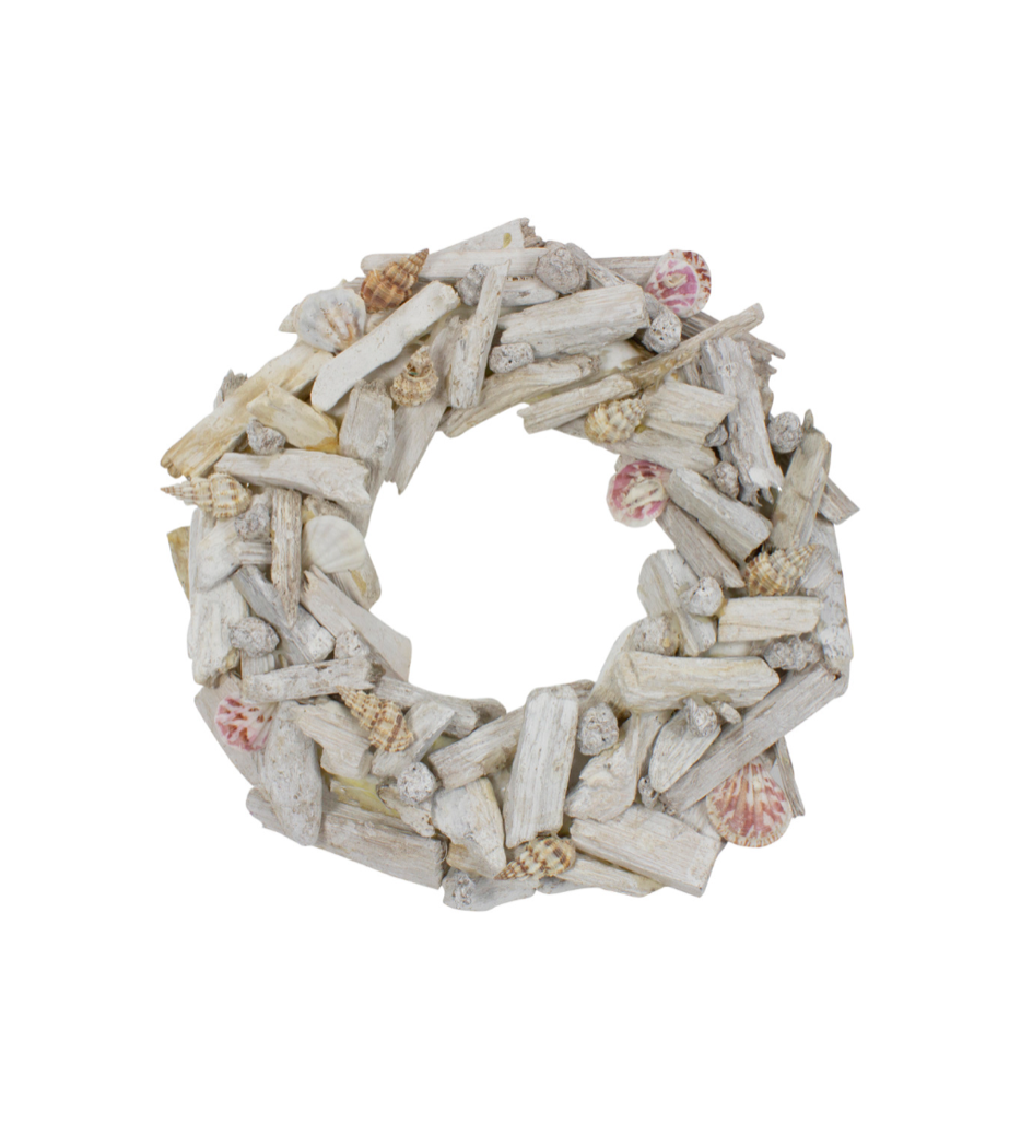 Driftwood & Seashell Wreath