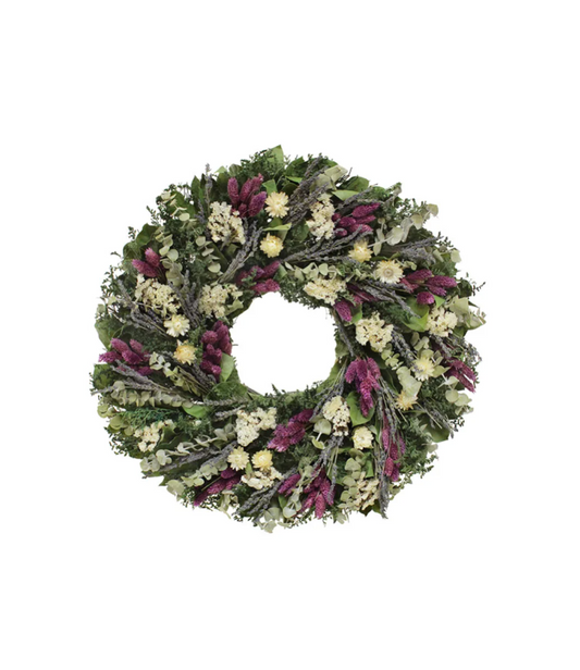 Lavender Garden Wreath (Pack of 3)