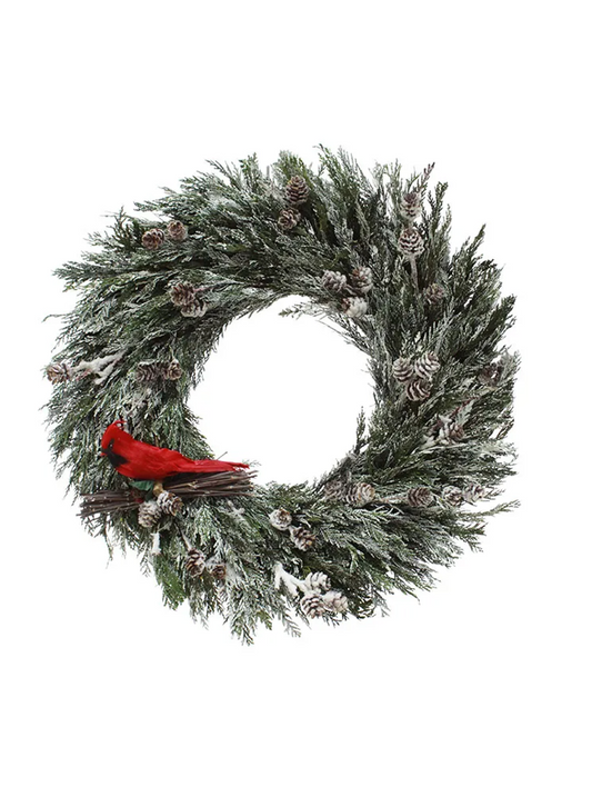 Preserved Cedar with Red Cardinal (Packs of 12)
