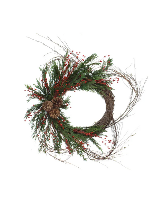 Wild Twig Wreath (Packs of 12)