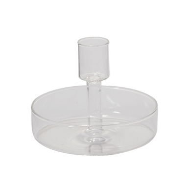 Glass Candle Holder