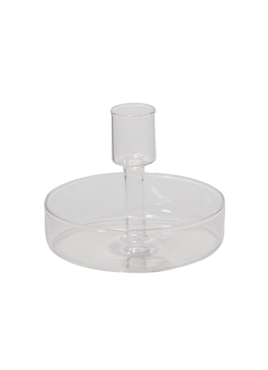 Glass Candle Holder