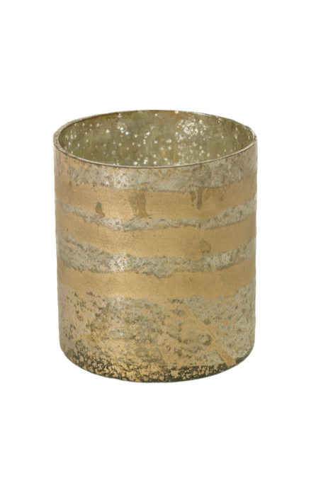 Gold Glass Votive