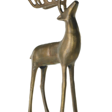 Aluminum Floor Reindeer