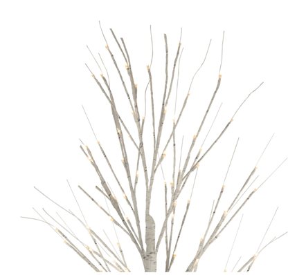 6' LED Twig Tree