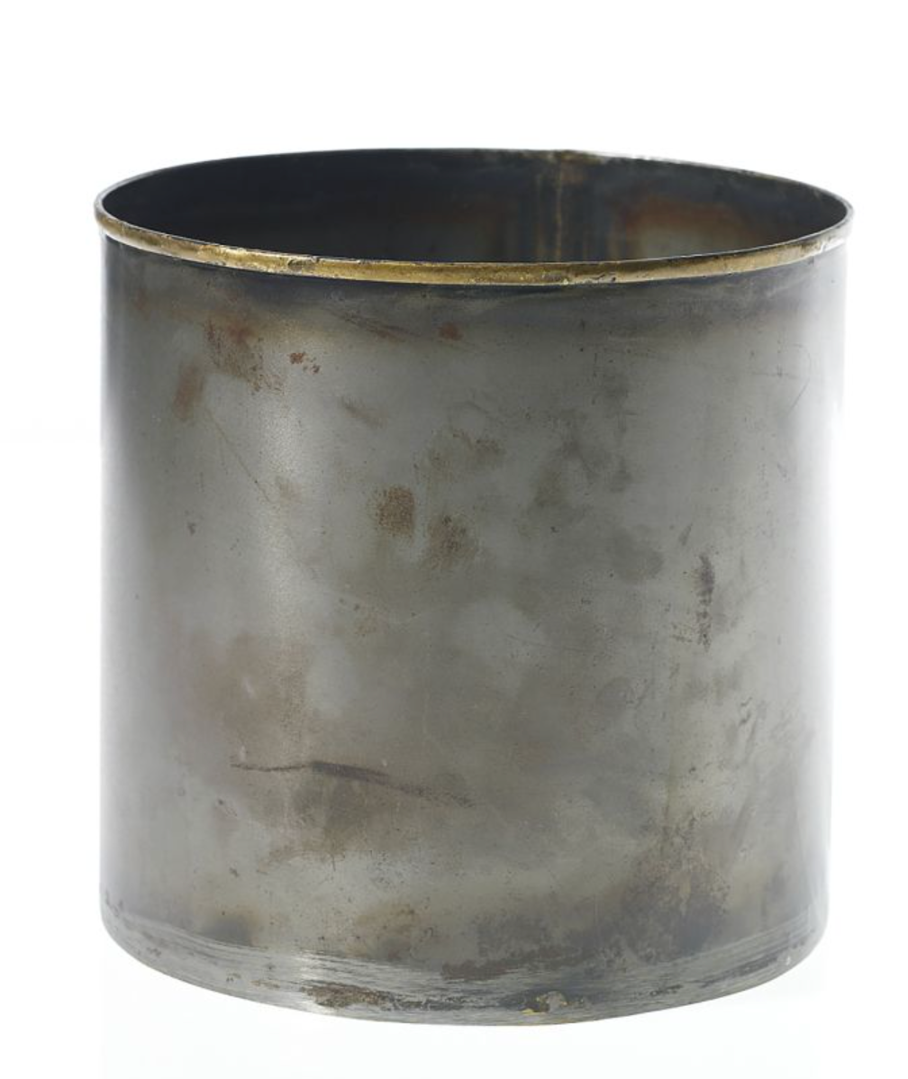 Tarnished Metal Vase