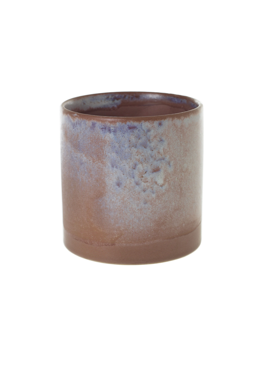 Coral Glazed Pot