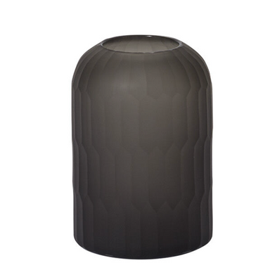 Smoky Black Vase