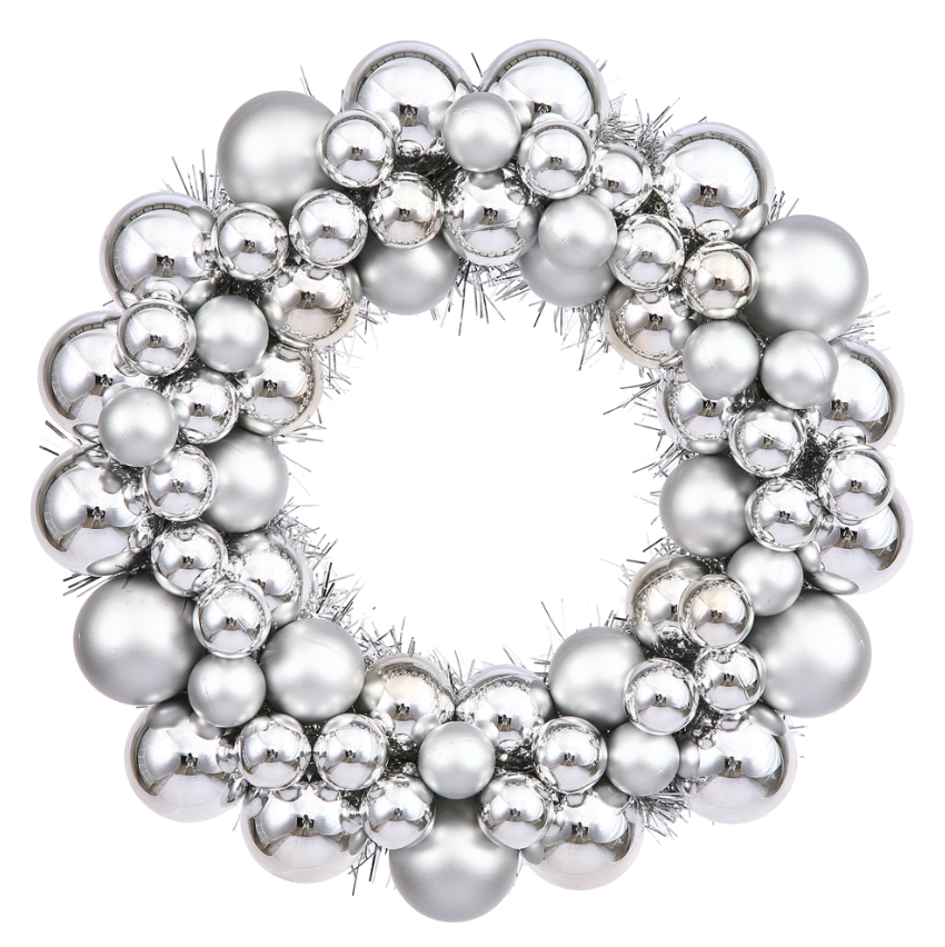 Ornament Ball Wreath