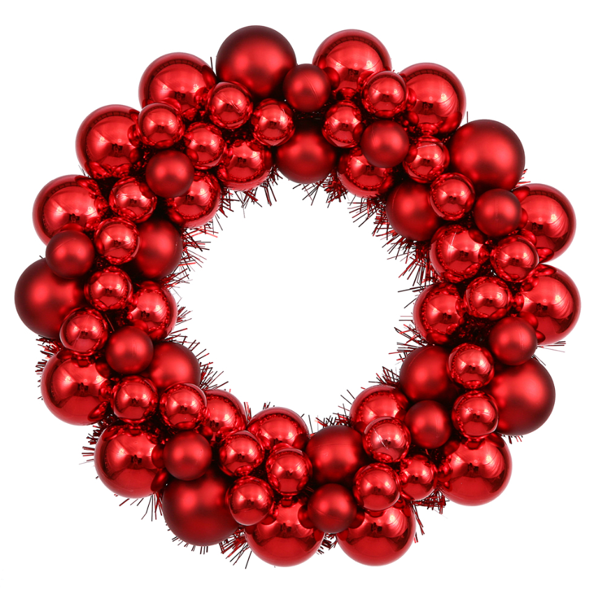 Ornament Ball Wreath