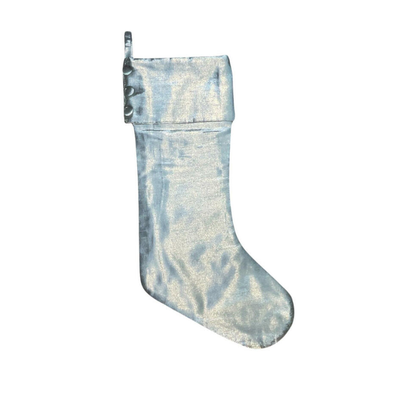Metallic Christmas Stocking