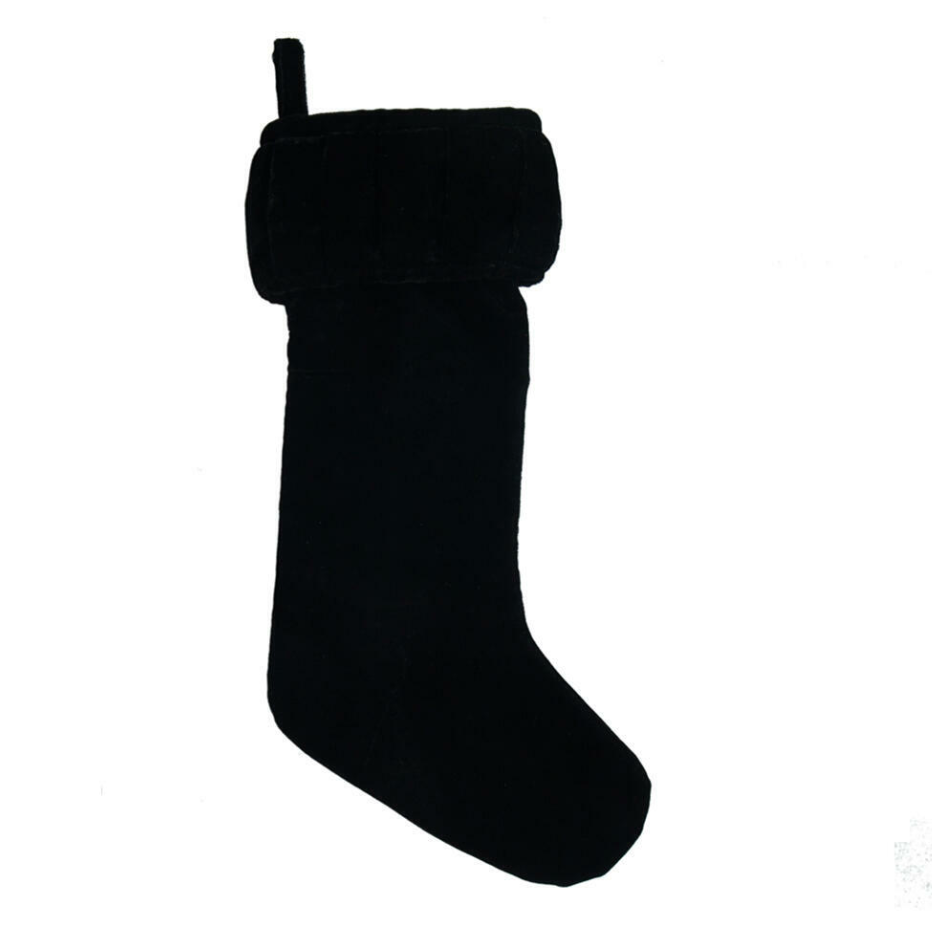 Plush Velvet Christmas Stocking