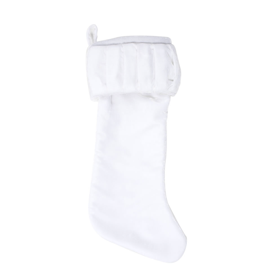 Plush Velvet Christmas Stocking