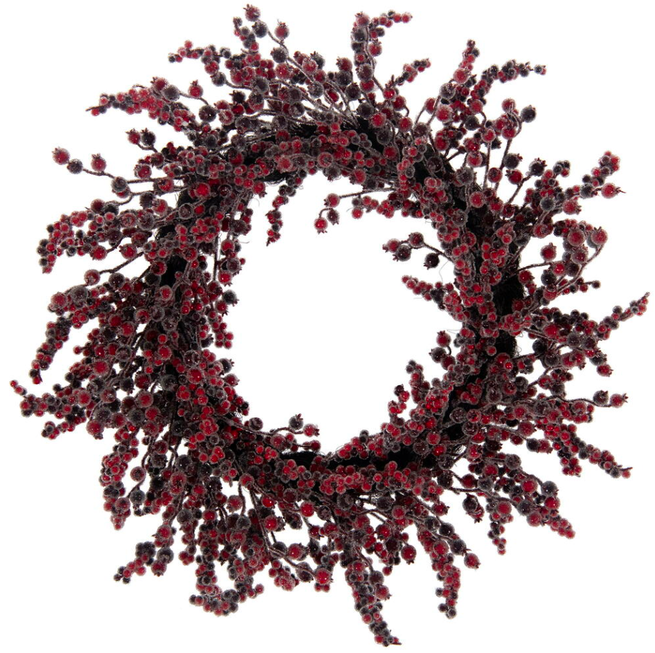 Winter Icy Berry Wreath