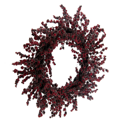 Winter Icy Berry Wreath