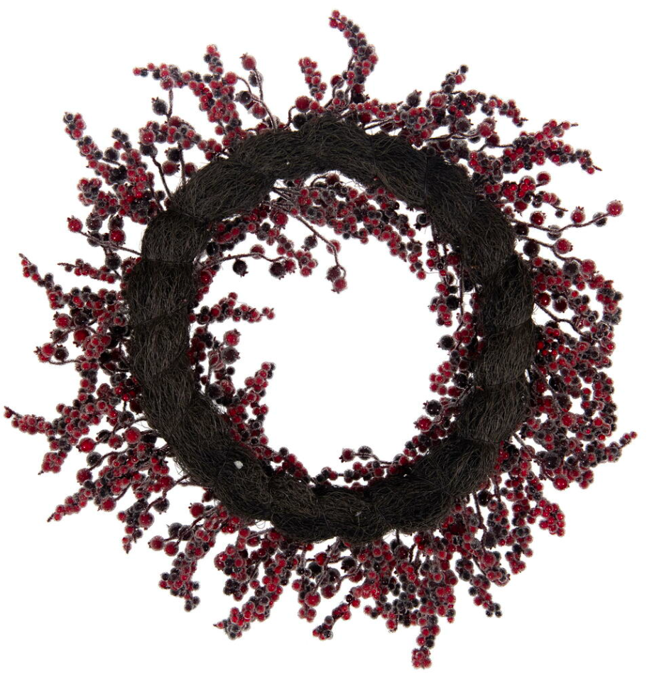Winter Icy Berry Wreath