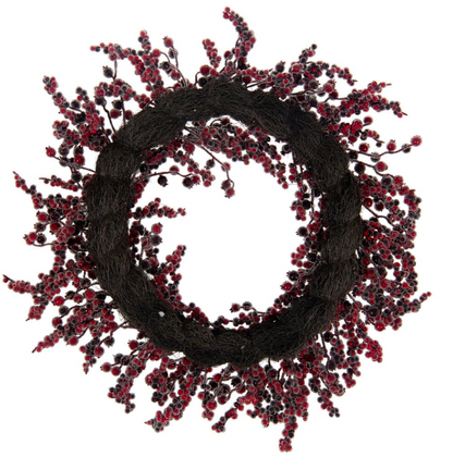 Winter Icy Berry Wreath