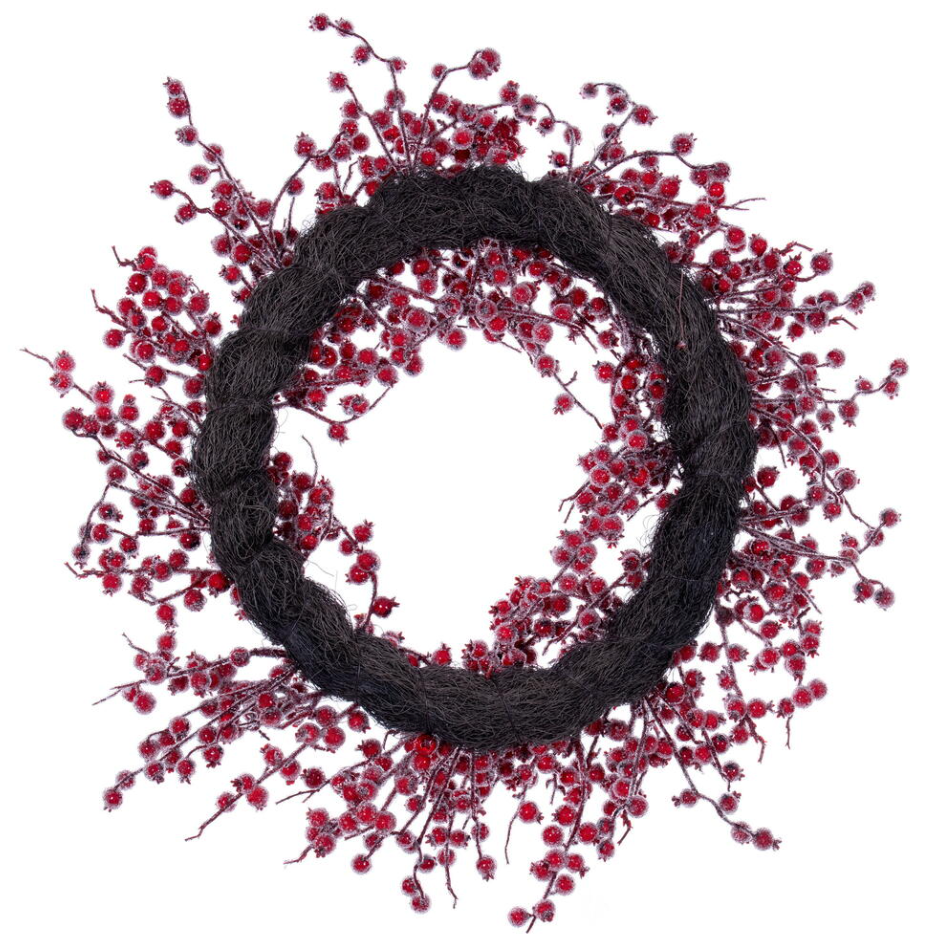 Winter Icy Berry Wreath