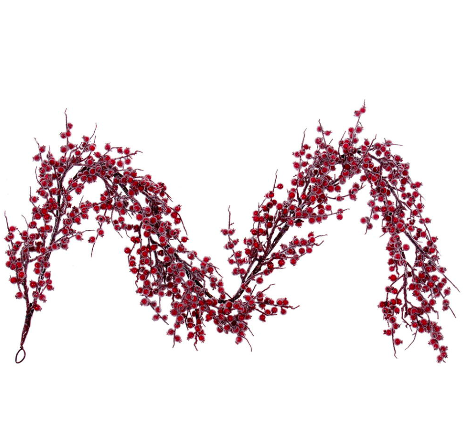 Winter Icy Berry Garland