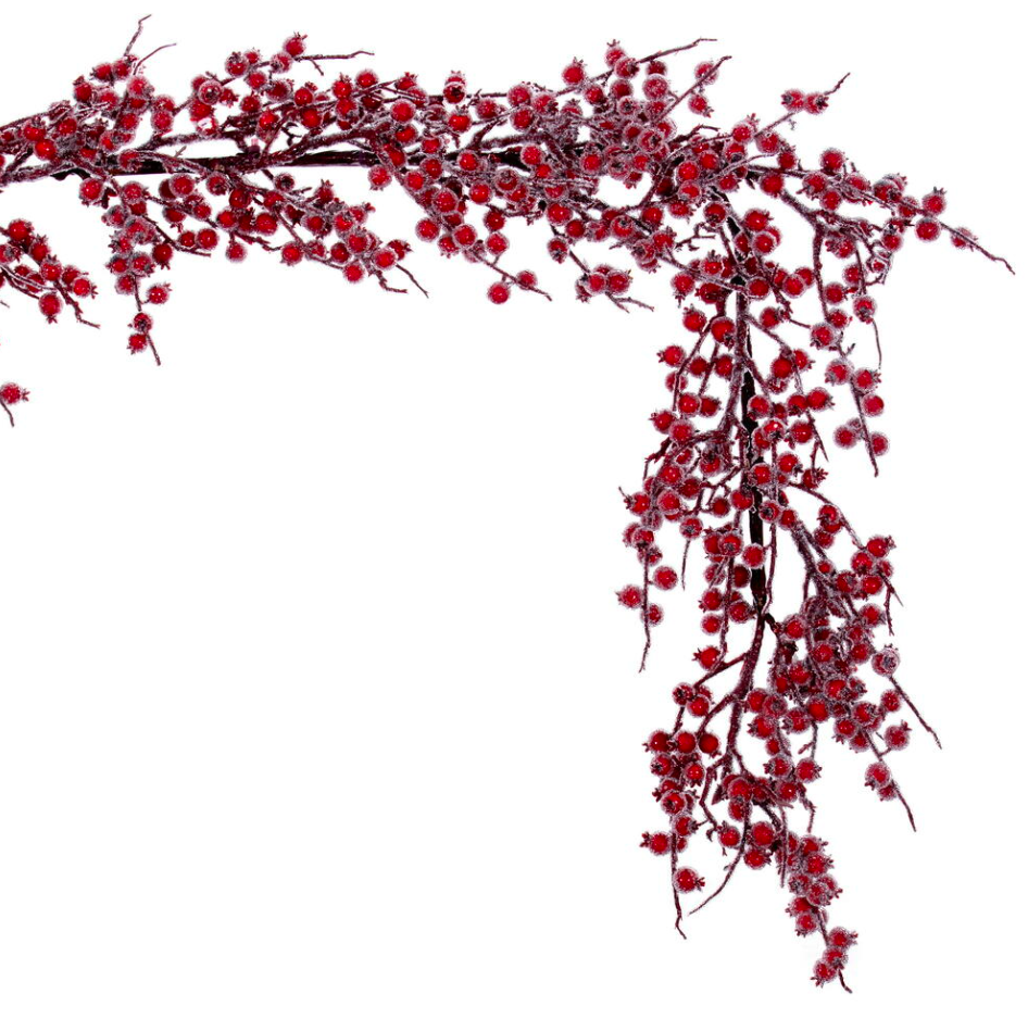 Winter Icy Berry Garland