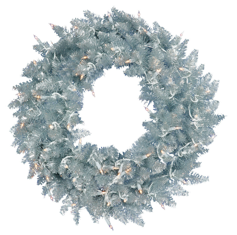 Metallic Fir Artificial Christmas Wreath