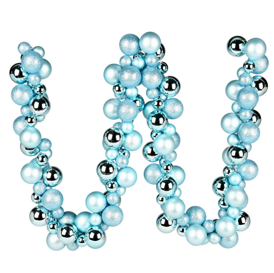Assorted Ornament Ball Garland
