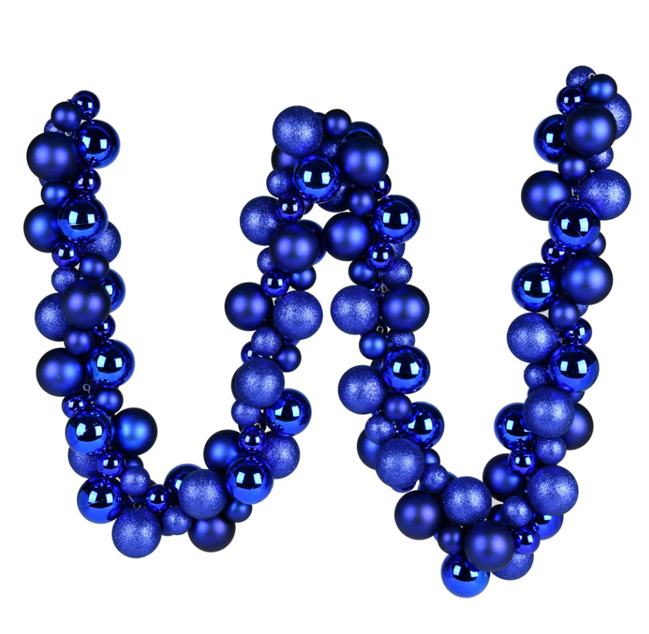 Assorted Ornament Ball Garland