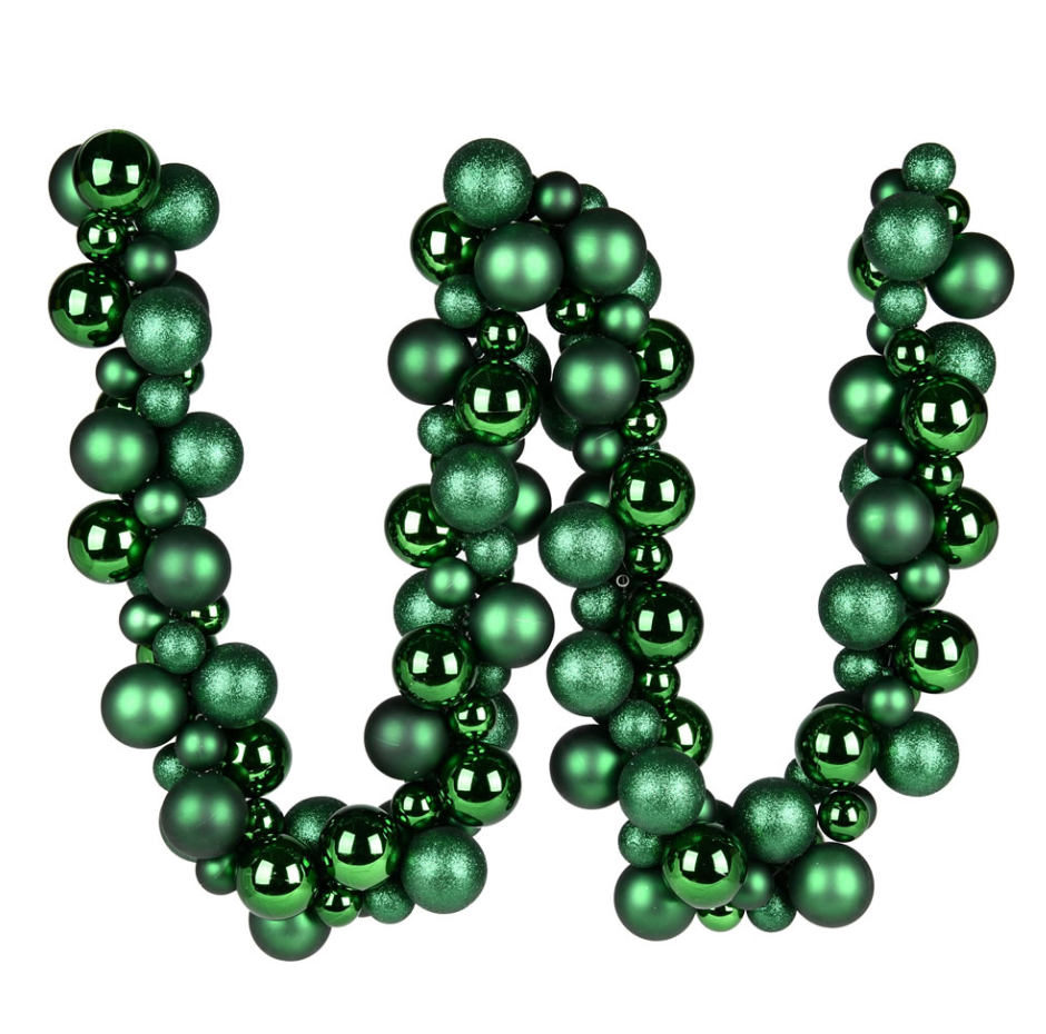 Assorted Ornament Ball Garland