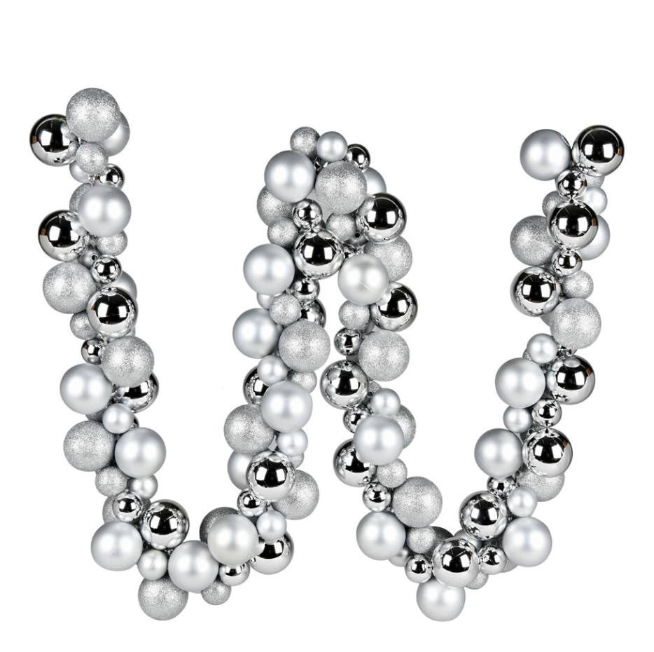 Assorted Ornament Ball Garland